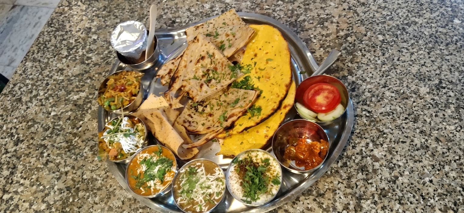 Authentic Indian Thali
